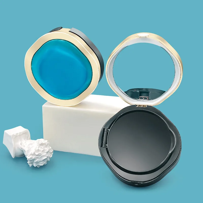 

Empty 15g Emerald air cushion box for foundation liquid isolation BB cream with mirror Sponge puff 6pcs