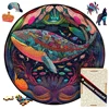 Wooden Puzzle Mandala Whale Jigsaw Puzzles Toys For Boys Animal Wood Puzzle Gifts For Friends Puzzle Lovers Kids Games Boardgame 1