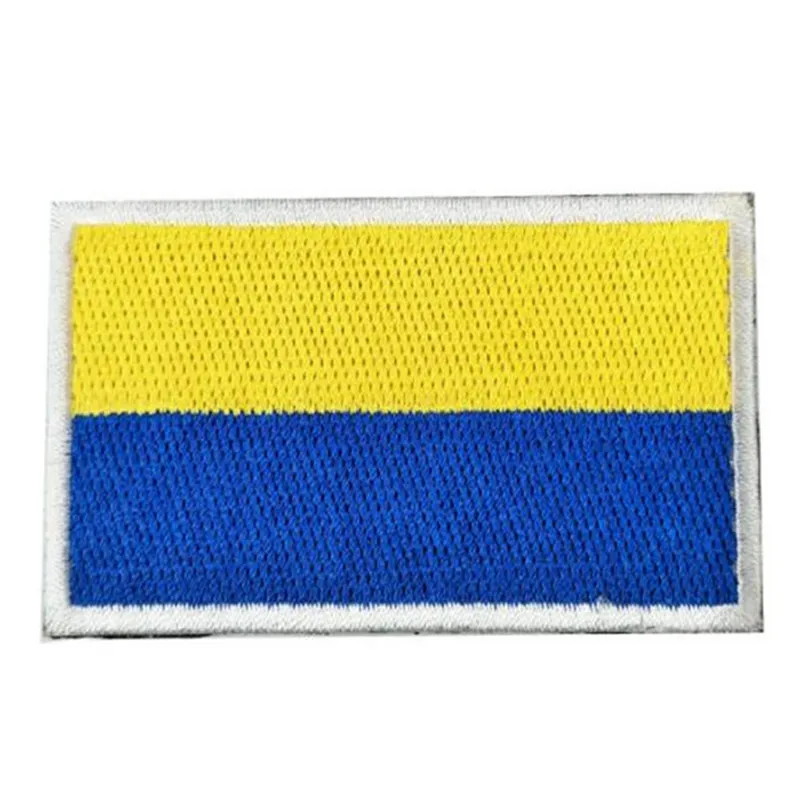 

Embroidery Flag Badges Hook and Loop Ukraine patch for clothes Cap Backpack Deal with it Strange things Stickers