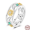 89683-fd15ae.jpg Bagues en argent Sterling 2025 originales pour femmes, couronne à nœud papillon, cœur d'amour, mauvais œil, bijoux d'anniversaire, cadeau d'anniversaire, 925
