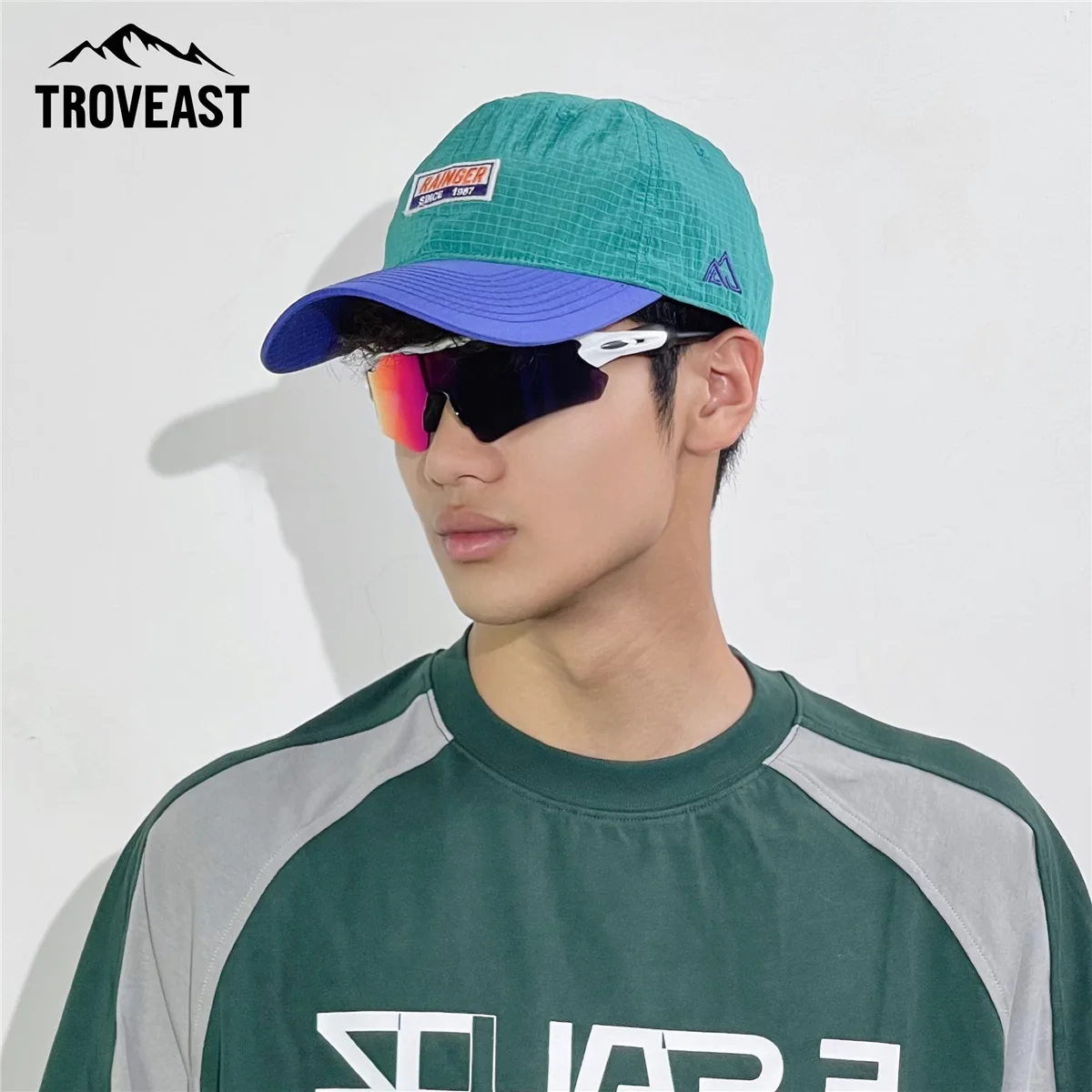 Korean Version Of The Light And Breathable Color-Splicing Baseball Cap Sports Quick-Drying Hat Summer Sunscreen Duck Tongue Cap