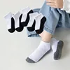 5 Pairs/Lot 2023 New Summer Children Socks Cotton Kids Fashion Black White Gray For 1-12 Years Teen Student Baby Girl Boy Socks 1