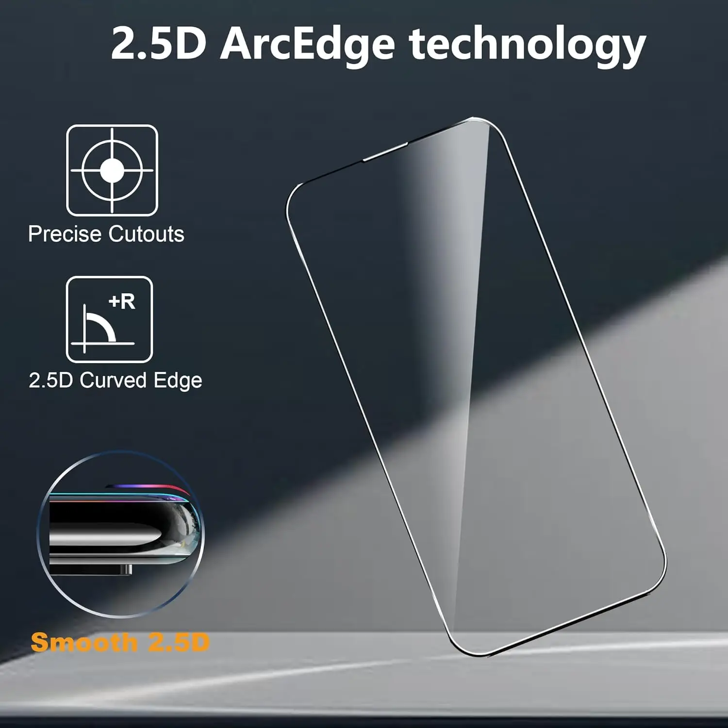 for iphone 15 screen protector 2.5d