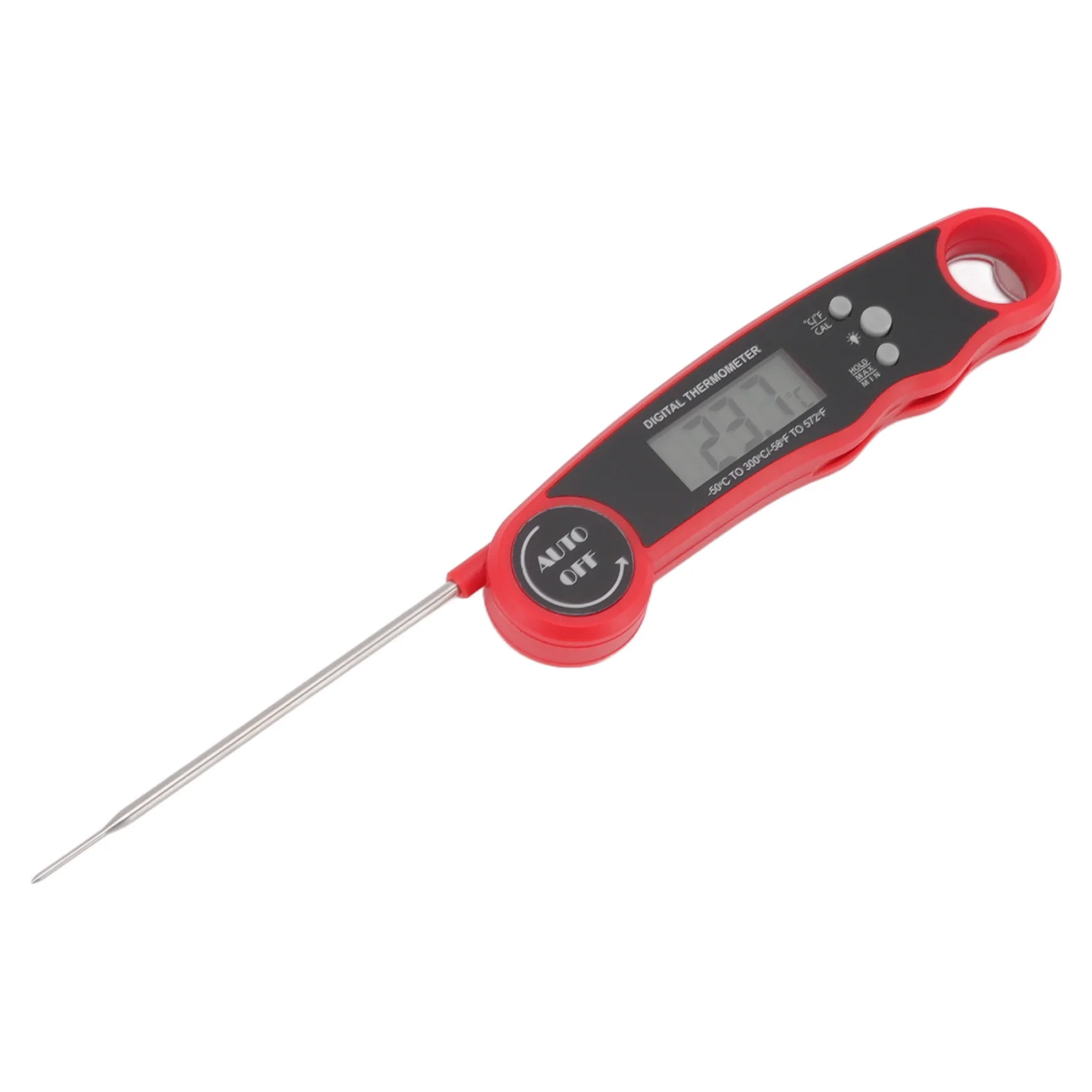 Kitchen Thermometer Digital Small Error Meat Thermometer Stainless Steel Probe Magnet High Stability for Kitchen for Grilling