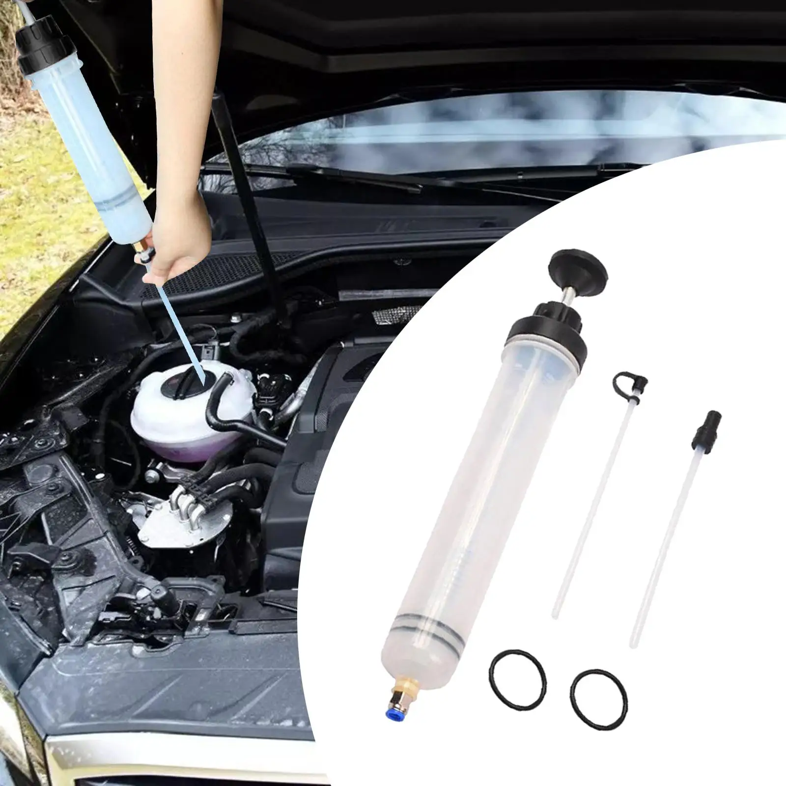 Öl saug spritze Transfer Handpumpe Werkzeug Brems flüssigkeits extraktor  für Getriebe öl Kühlmittel Brems flüssigkeit Auto Heizöl
