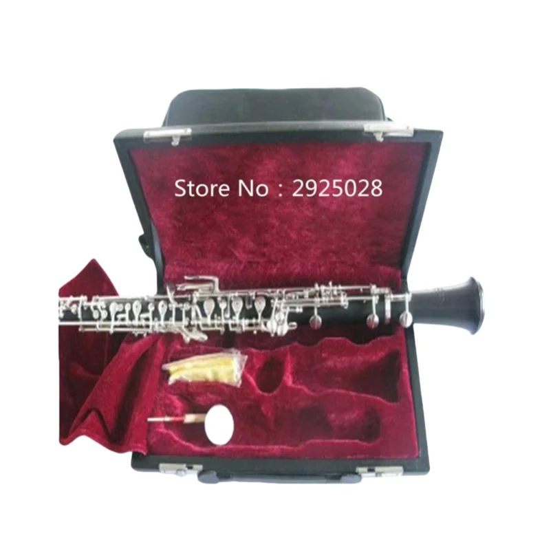 Silver Plated Concert Oboe ,Bb Keys, Ebony Body