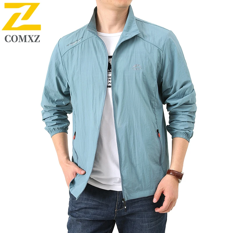 EiAO ​Men's UPF50+ Sun Protection Shirt - Lightweight Breathable Fishing Jacket, UV Proof Hoodie for Hiking Camping Outdoor​