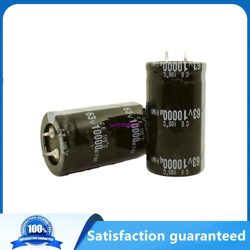 24Pcs 2Pcs 10000Uf 63V 63V 10000Uf Nieuwe Elektrolytische Condensator ...
