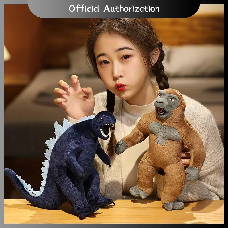 

Игрушка плюшевая Godzilla 30 см, мультяшная кукла-горилла в стиле аниме «King Kong», коллекция милых животных, памятный сувенир, подарок на день рождения