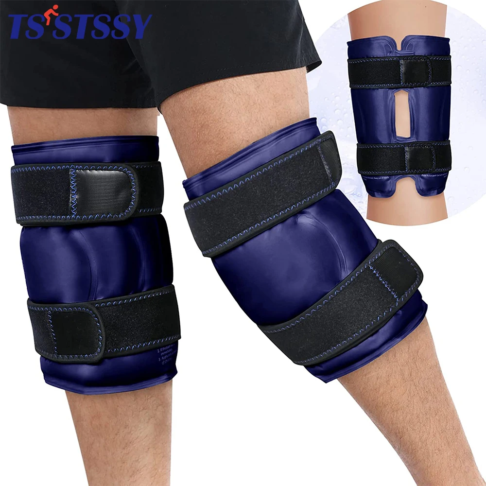 Reusable Knee Ice Pack Gel Ice Pack Wrap for Sport Injuries Pain Relief