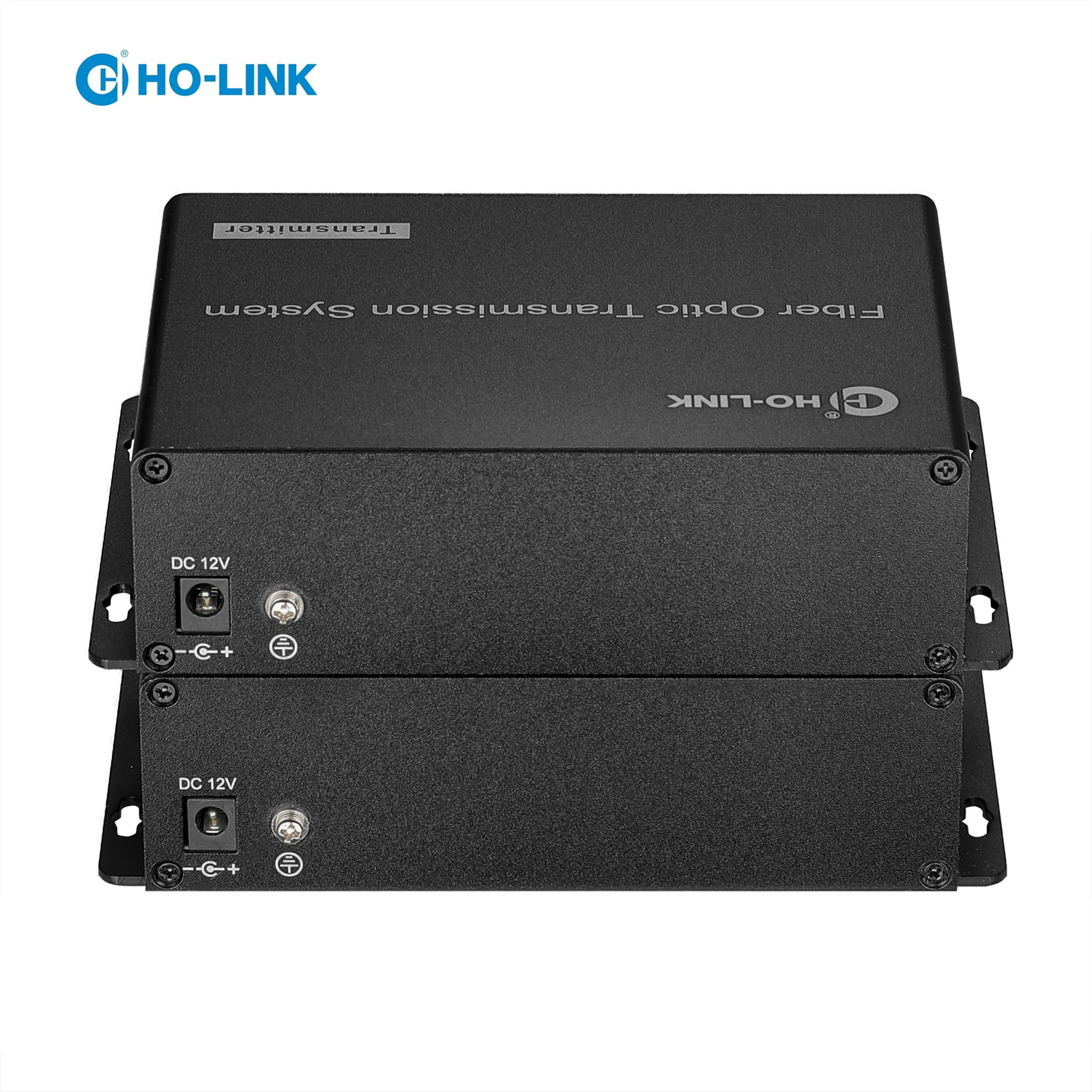 Desktop Type Broadcast 2 Channel Bidirectioanl Balanced XLR Audio to Fiber Optical Converter Extender