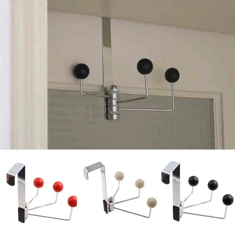 Vintage Korean Coat Hook Decoration Homestay Clothing Store Dessert Solid Wood Ins Cream Iron Multifunctional Hook Home Toilet