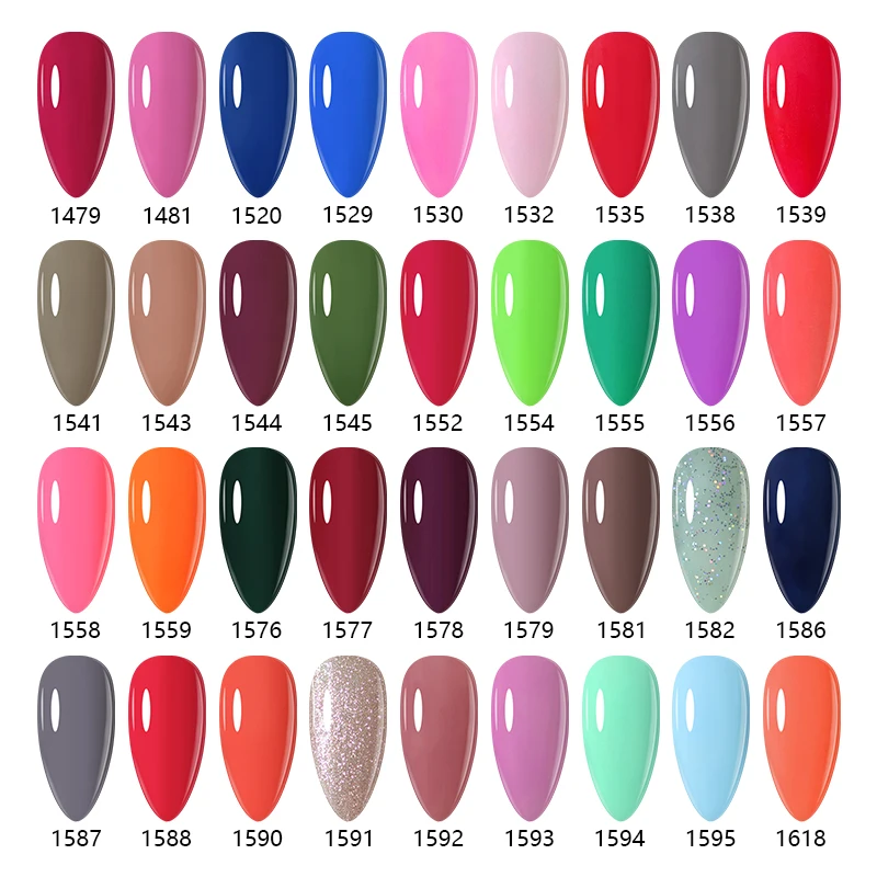 Gel Nail Polish gel nail polish Arte Clavo 15ml Rose Red Color Series Gel Nail Polish Long Lasting Soak Off Varnish Hybrid Nail Art Top Bsae Maincure