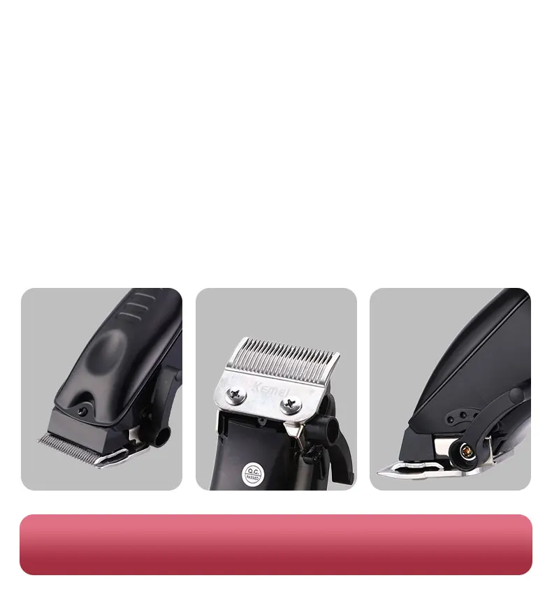de cabelo recarregável, máquina de corte, display