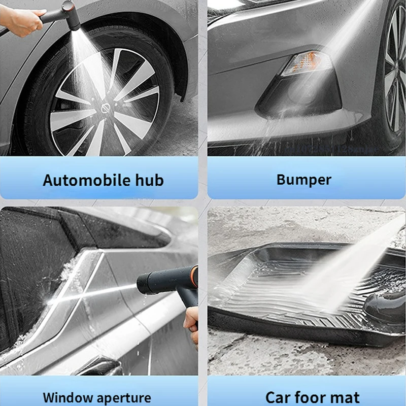 BASEUS GF3 Car Wash Spray Nozzle High Pressure Vehicle Cleaning