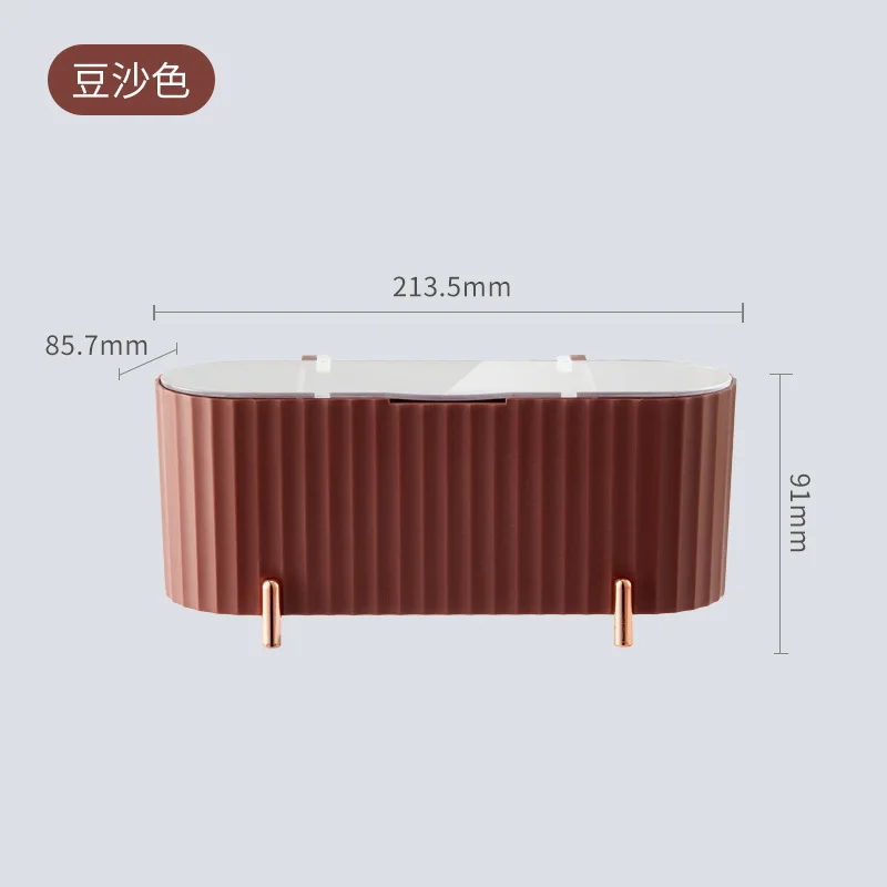 Red makeup box