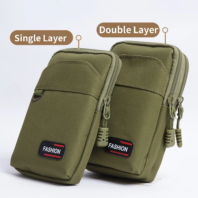 

Новинка 2023, водонепроницаемый поясной кошелек из ткани Оксфорд, женская сумка, ремень для мужской одежды, сумка для бега 6,5 дюйма с пряжкой для альпинизма