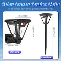 1PC Floor Lamp/Wall Lamp Dual Purpose Lamp Outdoor Solar Led Outdoor Waterproof Light Outdoor Garden Street Wall Light Supply 6