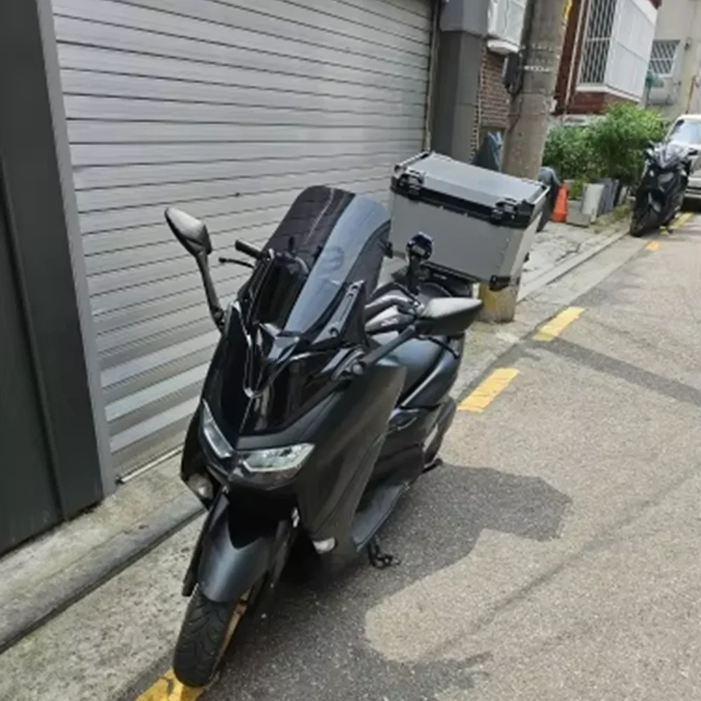 오토바이 액세서리 카본 파이버 패턴 백미러 사이드 미러 야마하 NMAX 155 125 160 N MAX 155 ADV150용