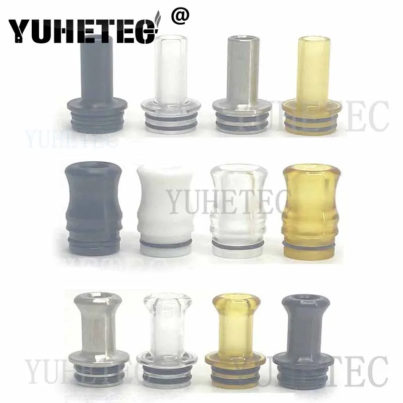 

1PCS 510 Drip Tip DVARW Taifun GTR Stainless Steel PEI POM Mouthpiece Heat Resistance rda Machine High Quality
