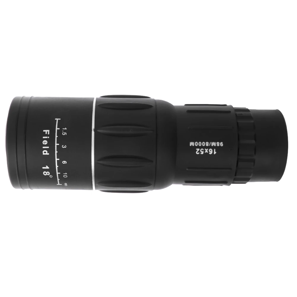 S6ed16a2891c34e1bb5411535f6e8cf3dd 16X52 Mini monokularowy teleskop Dual Focus Zoom lornetki HD zakres z paskiem optyczny przenośny odkryty piesze wycieczki teleskop myśliwski