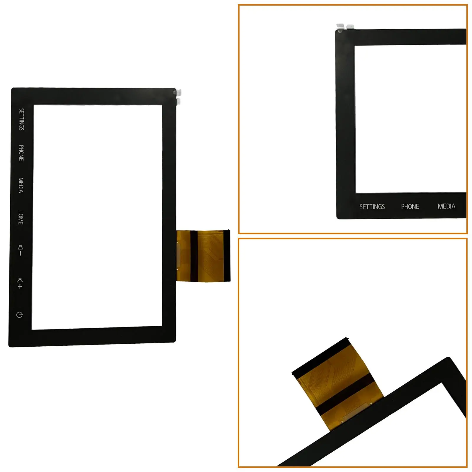 

8740A098 8740A103 8 inch Touch Screen Digitizer for Mitsubishi Mirage Spare Parts Direct Replacement Accessories Assembly