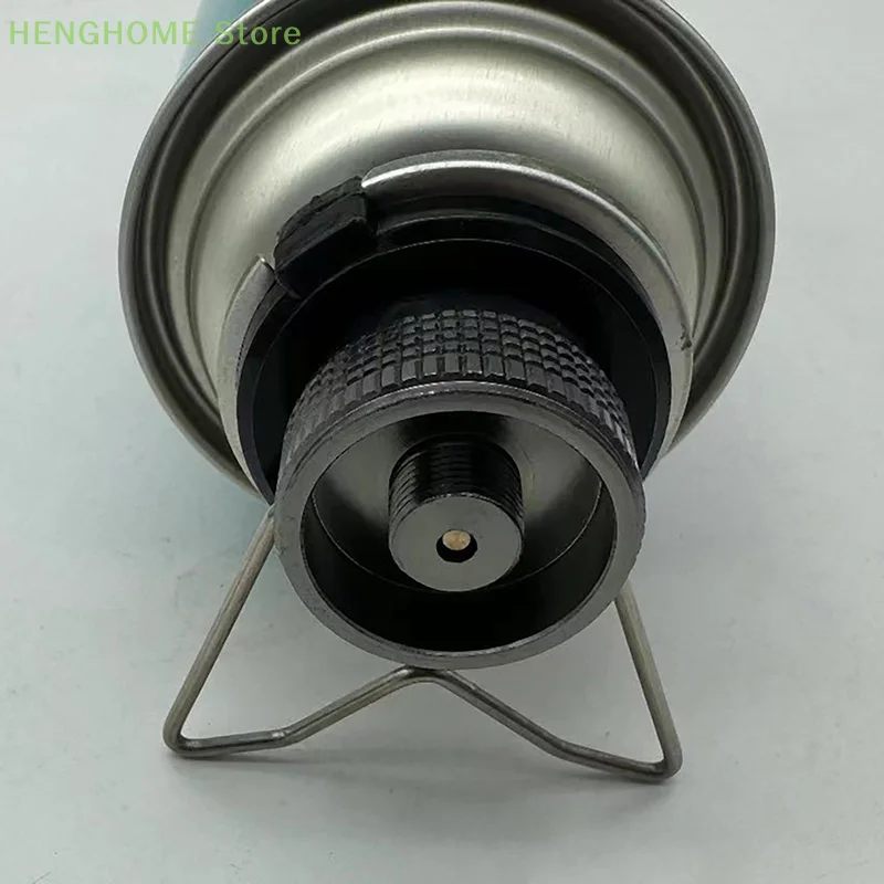 

Gas Butane Adapter With Bracket Gas Cartridge Head Conversion Adapter Nozzle Bottle Type Input Screw Type Valve Output