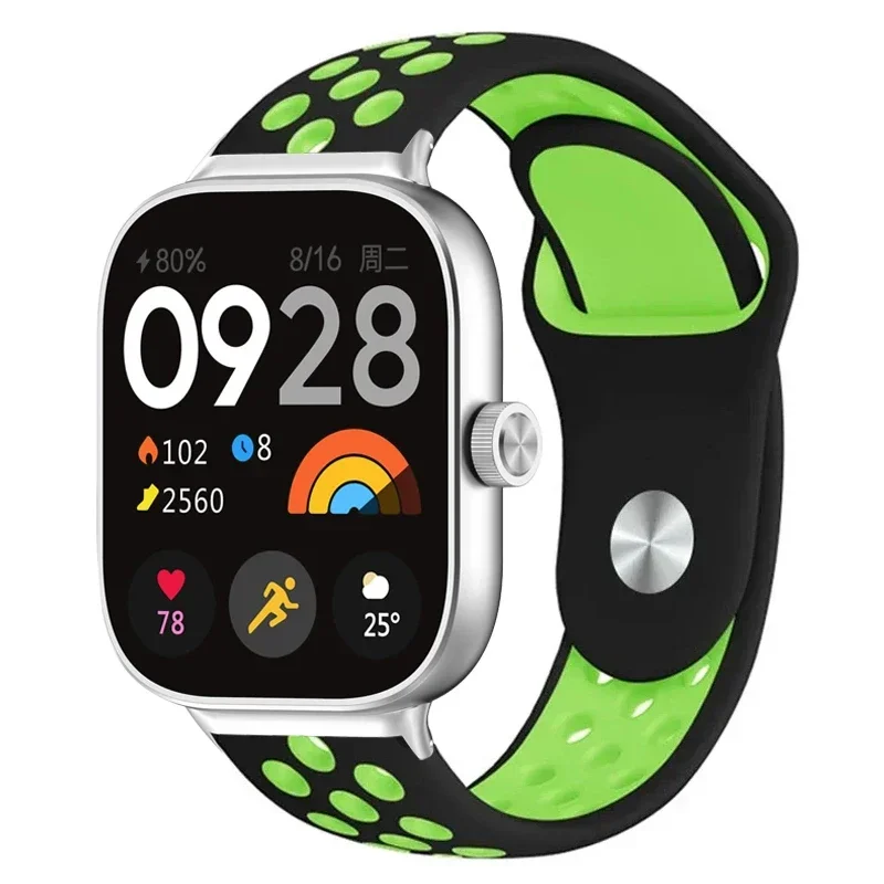 Premium Silicone Wrist Strap for Smartwatches - Comfortable and Stylish Bracelet Accessory
