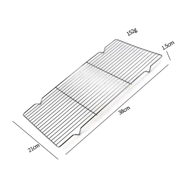 Fém Vas Szőnyeg Háló Hálózat Alak Négyzet Alakú Grill Grillezés Huzalháló Kültéri Főzési Kiegészítők - Image 5