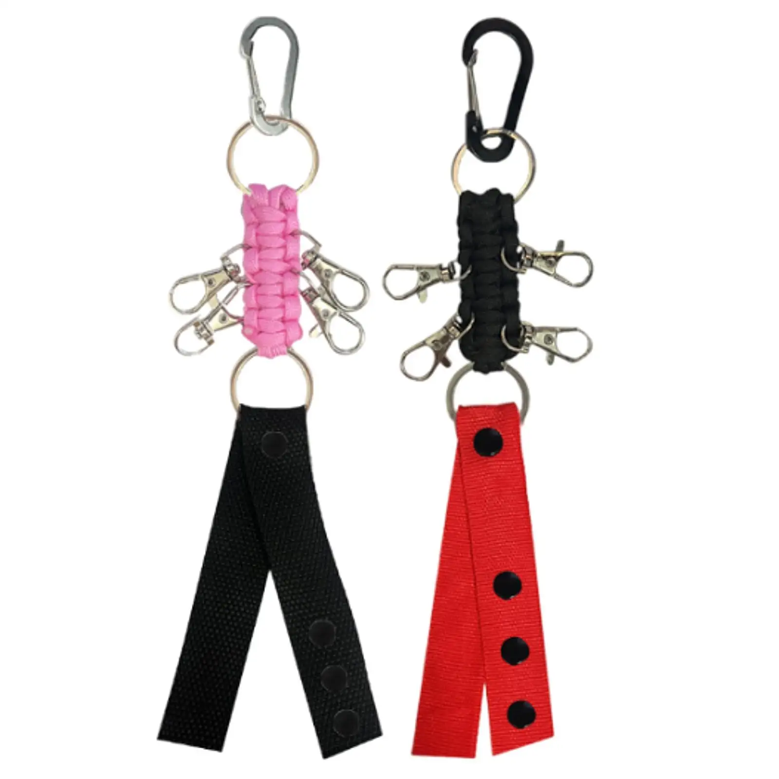 Pom Poms Holder Strap Keychain for Cheering Stage Performances Dance Party