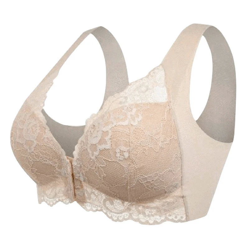 

Women Easy on Front-closure Bra Soft Foam Ultra Breathable Bra for Comfortable and Lightweight Wear