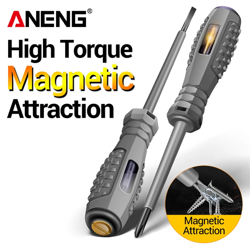 Electric Voltage Tester Pen Screwdriver AC Non-contact Induction Test Pencil Voltmeter Power Detector Electrical Screwdriver