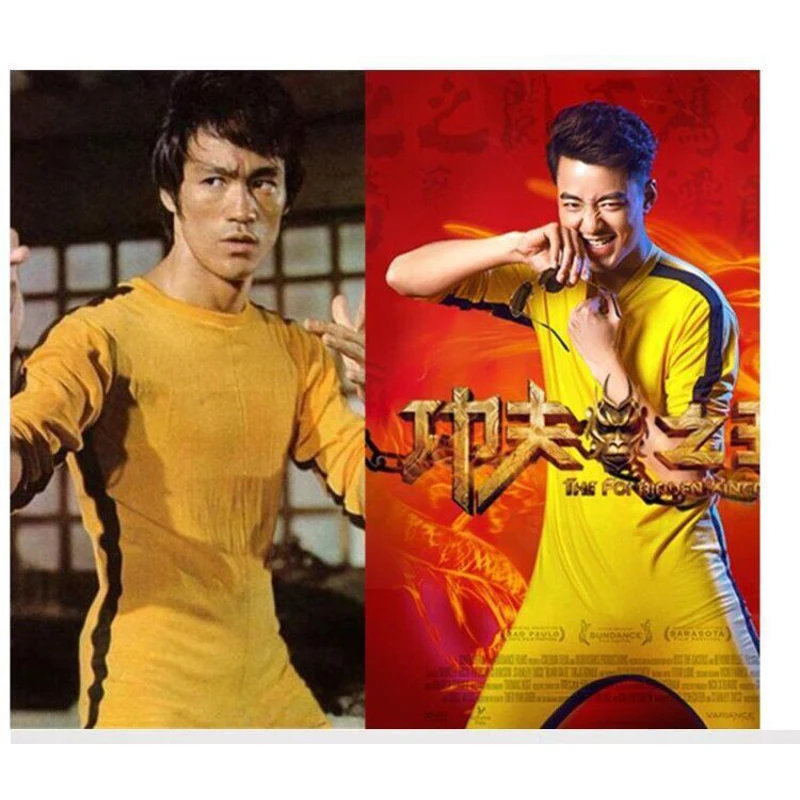 Adult Kids Bodysuit Bruce Lee Jeet Kune Do Chinese Kung Fu Jumpsuit Rompers  Party Funs Cosplay Costume Zentai Suit - AliExpress