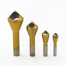 

Countersunk Titanium Drill Bits Set of 4 Countersunk Head Knives Steel/Aluminum Chamfering Tools 2-5-10-15-20