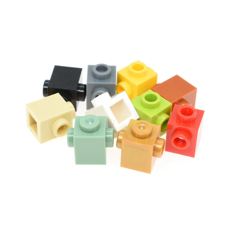 

Конструктор 47905, модифицированный, 1x1 с гвоздиками на 2 стороны, противоположный модульный конструктор GBC для высокотехнологичного набора MOC, 1 шт.