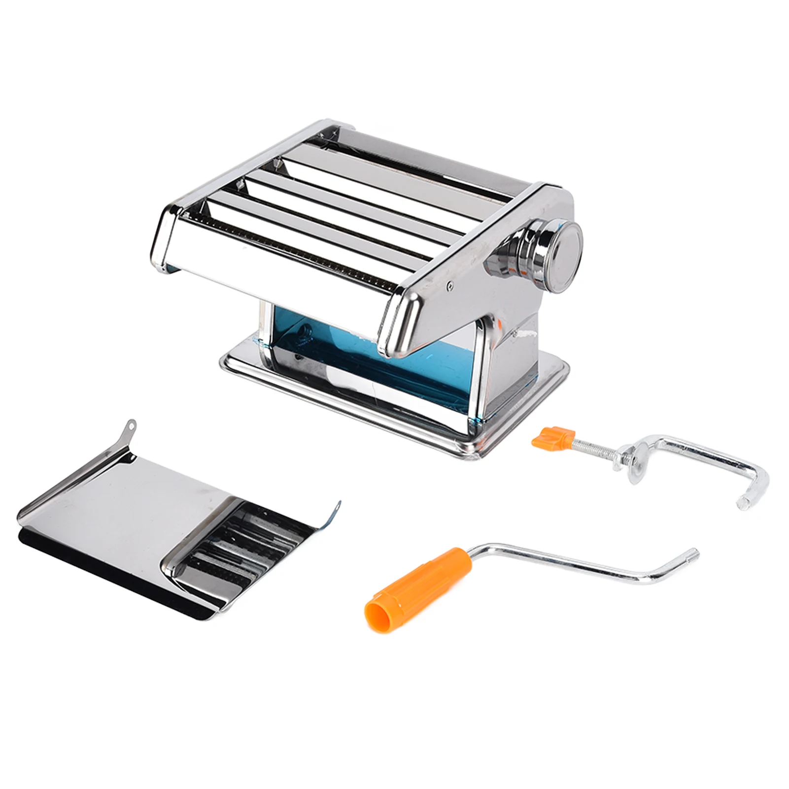 3 Blade Manual Pasta Machine Noodle Maker Stainless Steel Dough Sheeter Noodle Pressing Machine