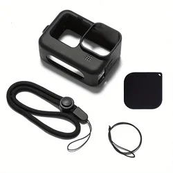 Protective Silicone Case for GoPro Hero - Soft and Durable Housing Shell (Black Color)