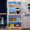 67" LED Storage Cabinet with Charging Station, Sockets & USB Ports For Kitchen Pantry, Microwave Hutch, Buffet Sideboard 3