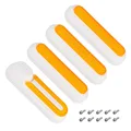 White Yellow 4pcs