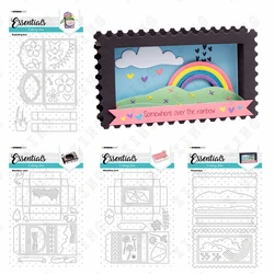 New Craft Metal Cutting Dies Exploding Box Theater Box Matchbox Mold Scrapbooking Cut Die Paper Knife Mould Blade Punch Stencils