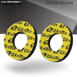 Universal Dirt Bike Motocross Handlebar Grips Donuts - Enhanced Comfort and Style (Yellow)