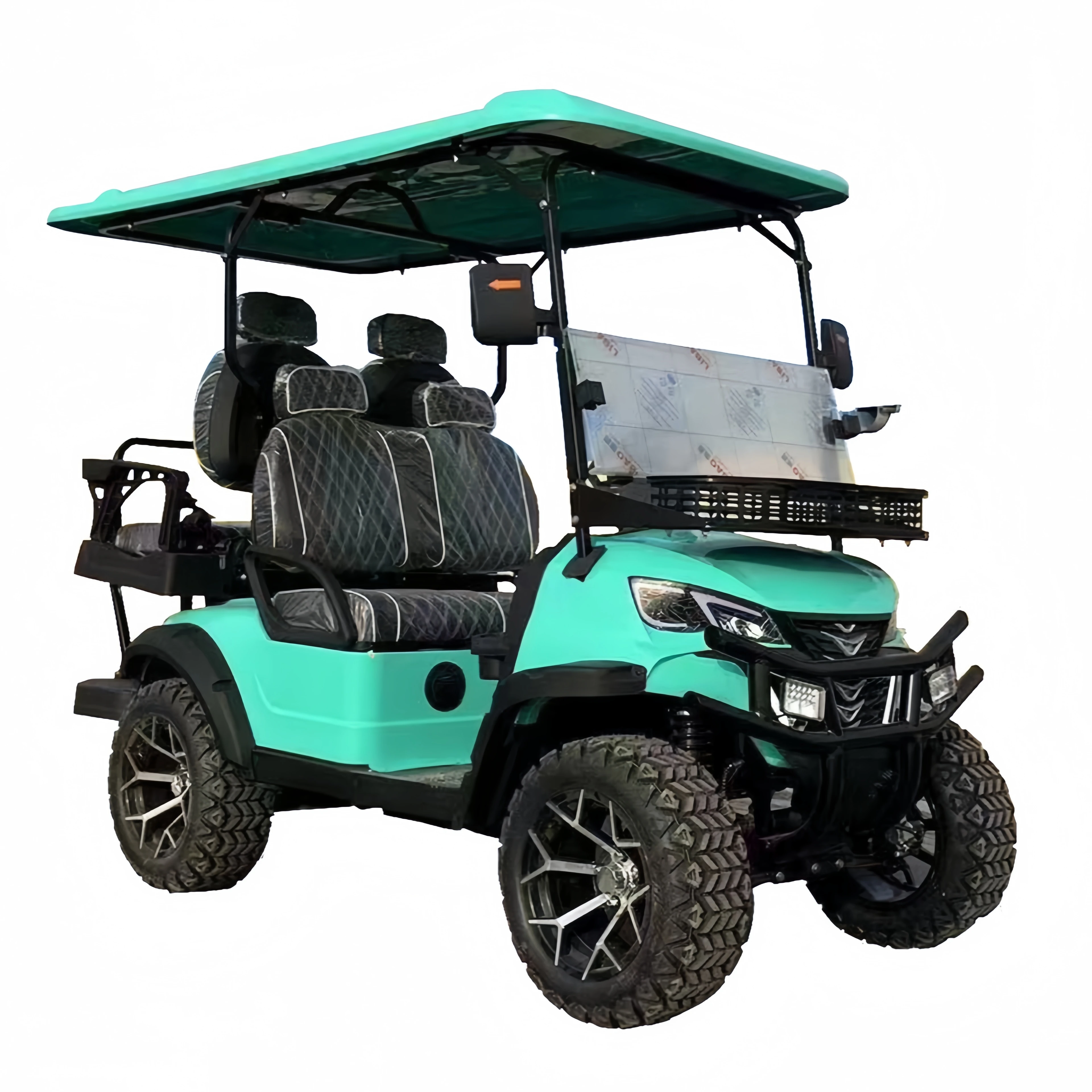 New Electric Golf Cart Truck 6 14 Seats Seater 72volts Golf Cart Battery