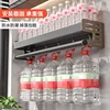 Stylish Wall-Mounted Kitchen Condiment Rack with Storage Box Multifunctional Household Utensil Rack with Oil Vinegar Dispenser 6