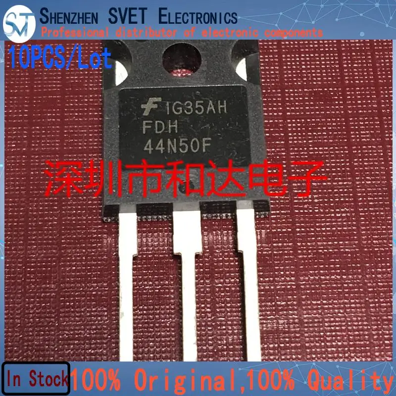 

10PCS/Lot FDH44N50F TO-247 New And Imported Original 100%Test In Stock