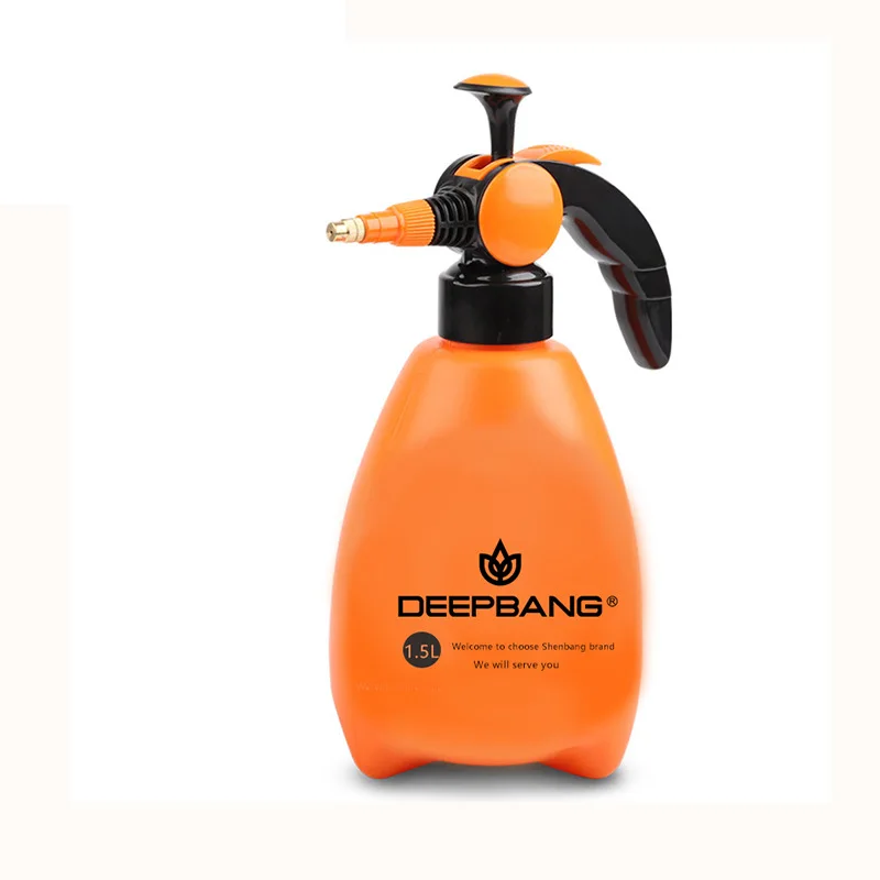 1.5L Plant Spray Bottle Switchable Mode Hand Pressure Watered Plants Spraying Bottle Manual Air Pressure Spray Can Sprayer