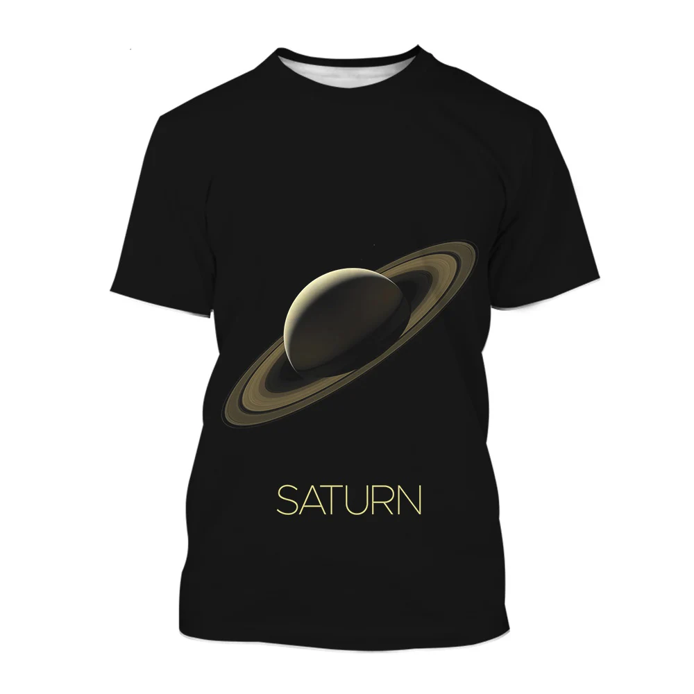 Galaxy Print Oversized T Shirt for Men and Women