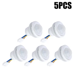 Smart Infrared Motion Sensor Light Switch with Adjustable Timer (5PCS)