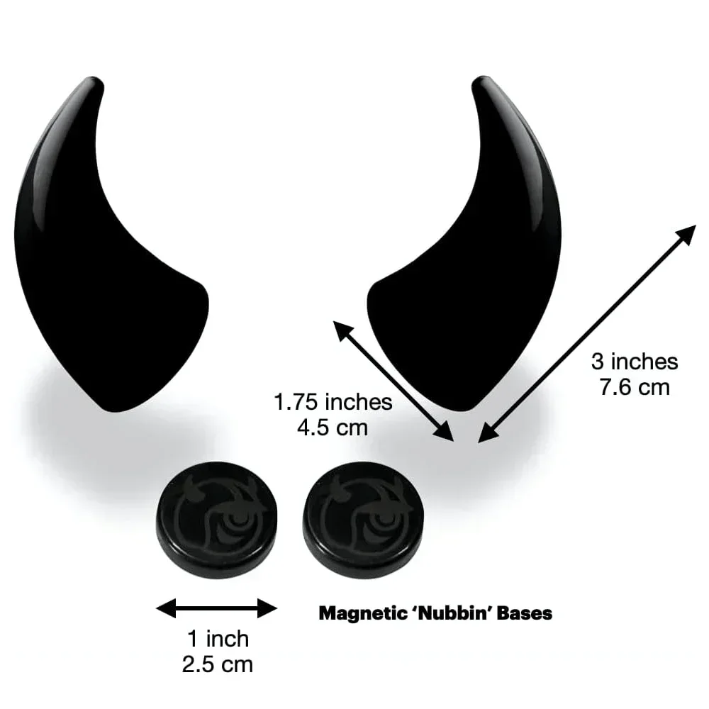 AirStreamz Cycling Wind Noise Reducer Devil Horns  Helmet Motorcycle  Bike Ski Tall Silicone  Cover 4