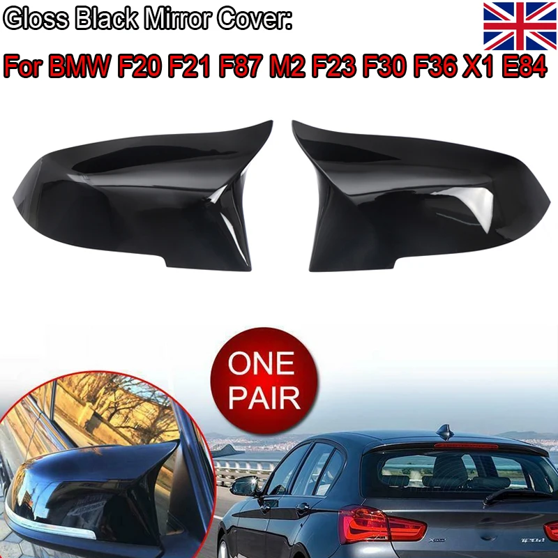 Magickit M Performance Coperchio Specchio Nero Lucido Per Bmw F20 F22 F30 F32 F33 F36 E84