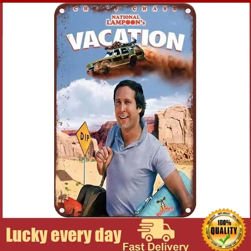 

National Lampoon's Vacation,Vintage Movies Metal Tin Signs Poster Plate Painted for Wall Art Toilet Decorative Party Living Room